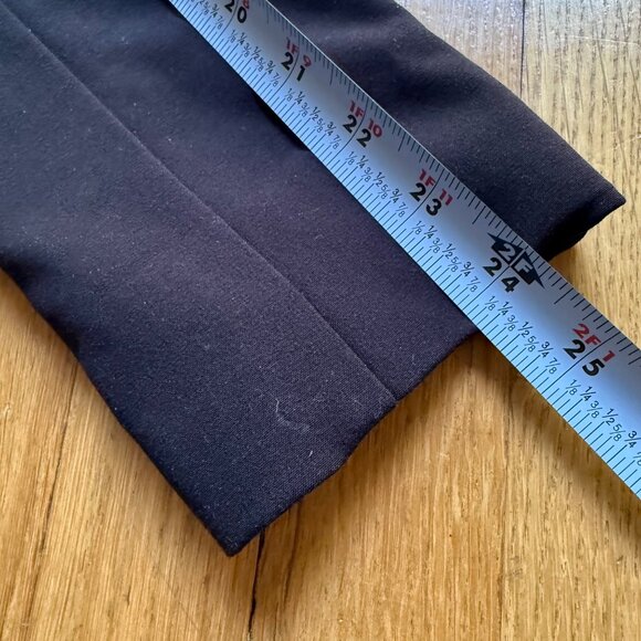 Norma Kamali Size 12 Black One-Button Peak Lapel Single-Breasted Blazer Jacket - Picture 10 of 12